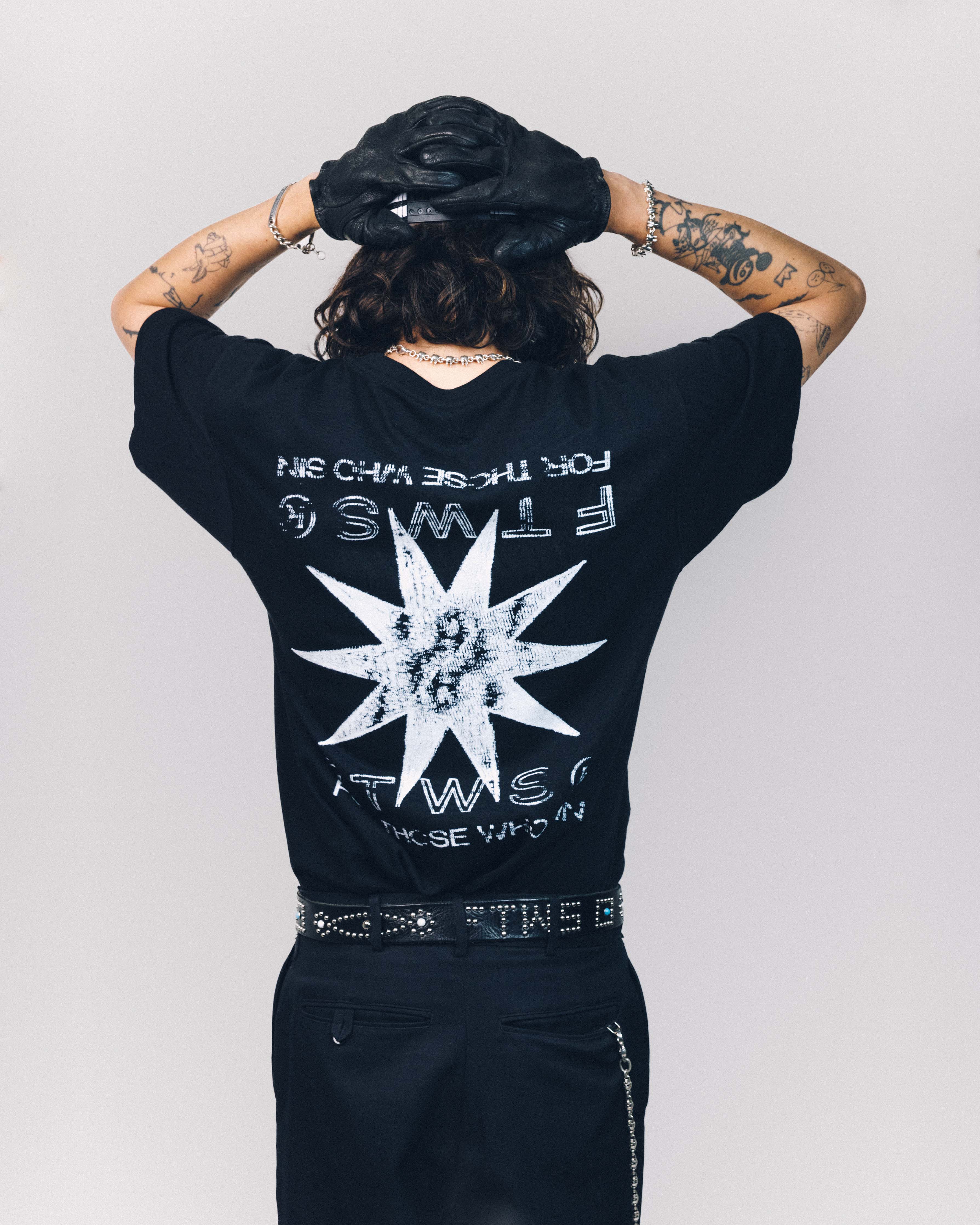 ●Sienne● Favor Tshirt Black S4FTS01G Wicked AF T-Shirt | Halloween T-Shirts | Soft & Spun Apparel