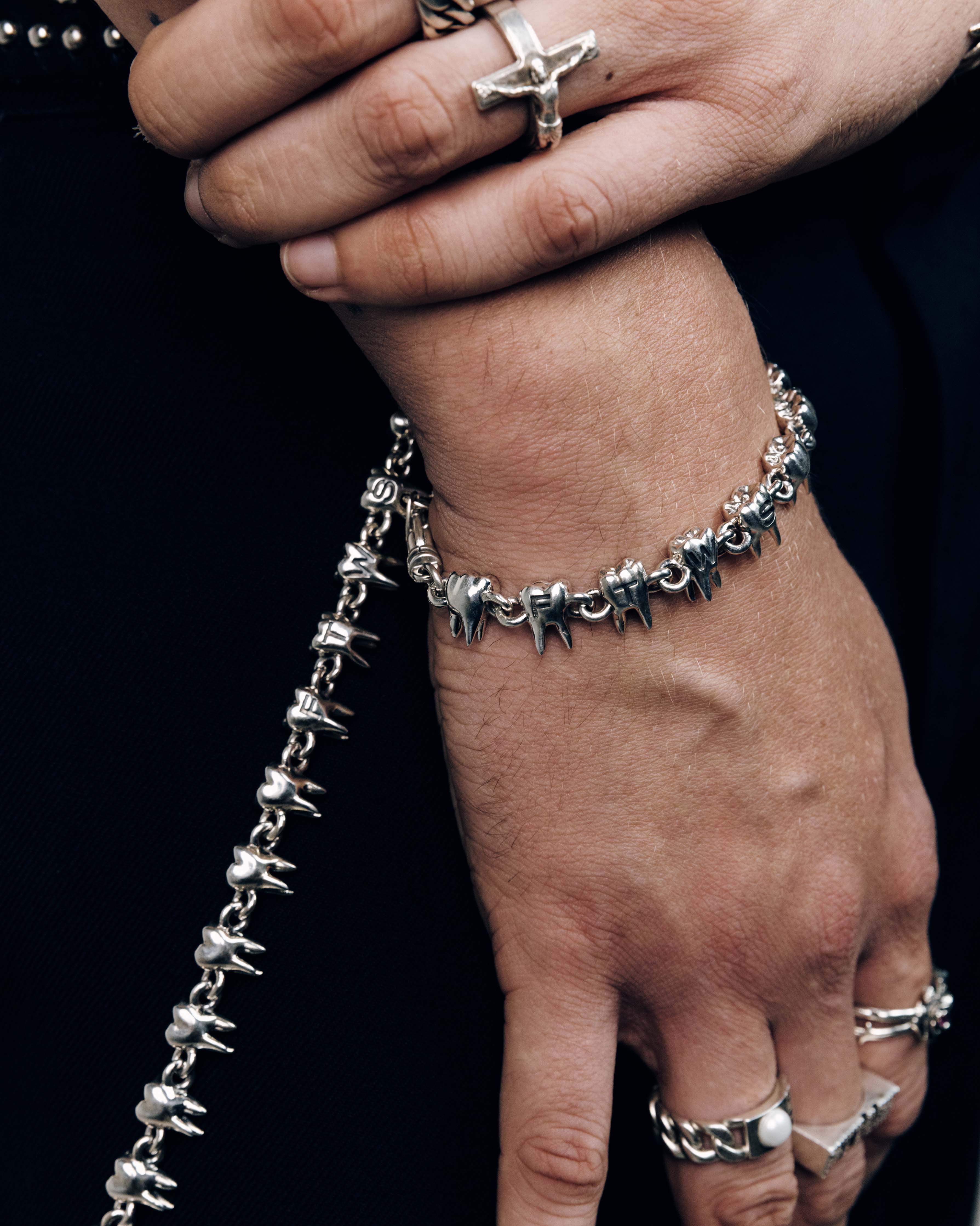 BLOCK PEARL BRACELET – For Those Who Sin