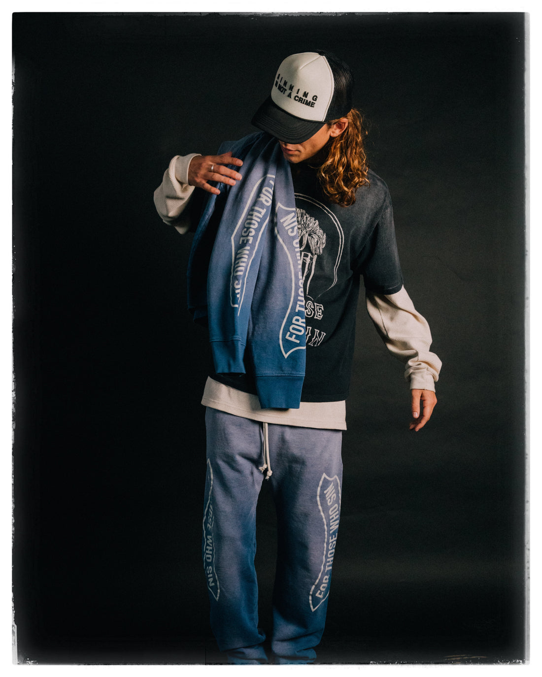 OVER-TIME SWEATS BLUE